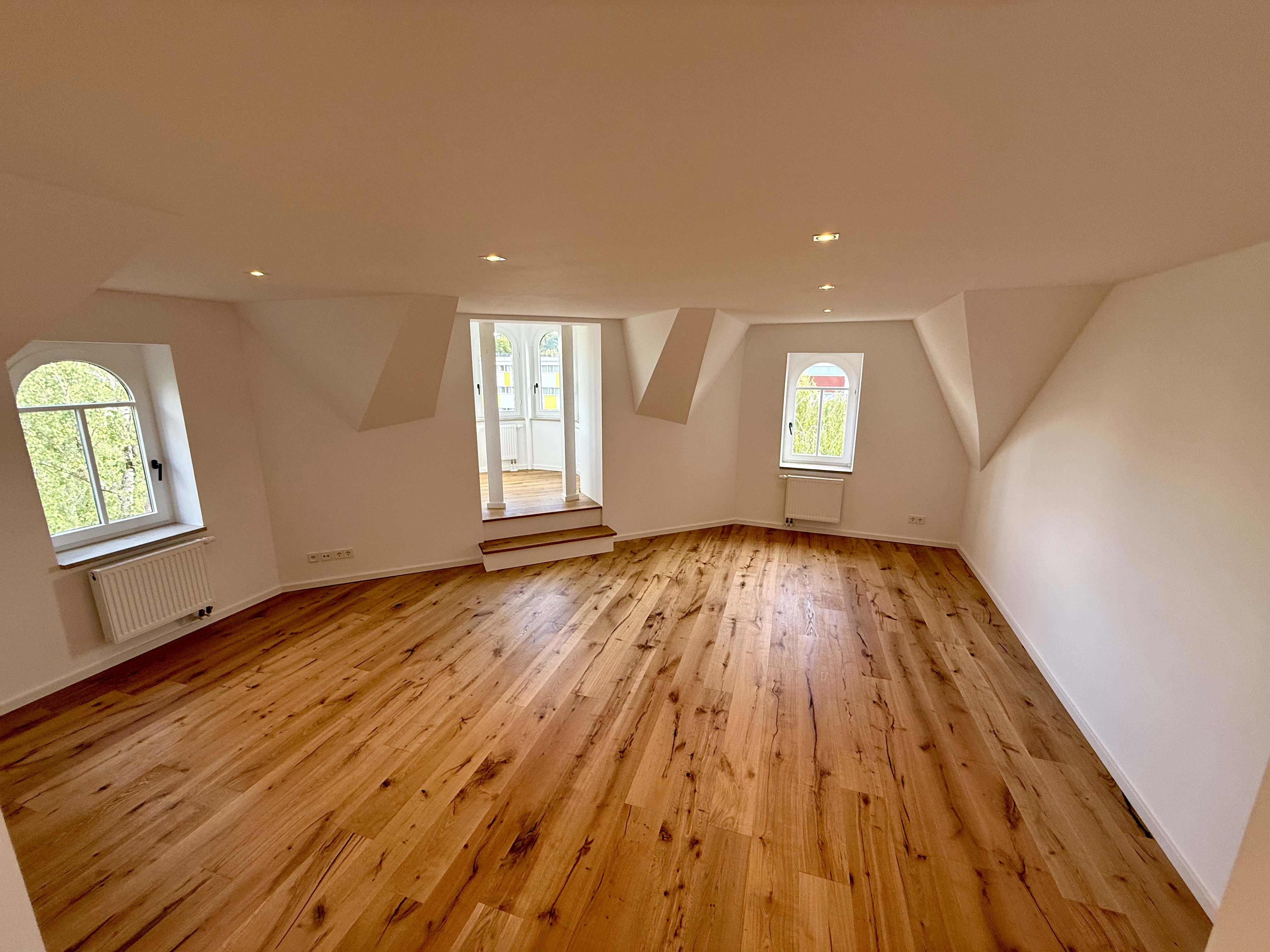 Wohnraum nach der Modernisierung